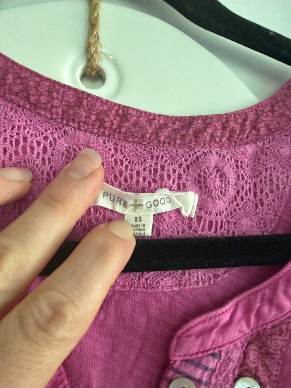 Anthropologie Pure+Good size XS top - Picture 2 of 3